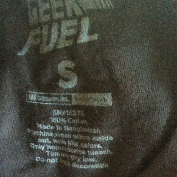 Back to the Future Cotton Geek Fuel T-Shirt (S) | Never Worn - Picture 2 of 2